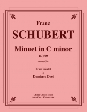メヌエット・ハ短調 （フランツ・シューベルト）（金管五重奏）【Minuet in C Minor】