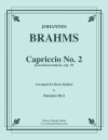 カプリチオ・No.2「ピアノ小品・Op.76」より  (ヨハネス・ブラームス)（金管五重奏）【Capriccio No. 2 from Klavierstücke, Op. 76】