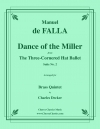 粉屋の踊り「三角帽子」より（マヌエル・デ・ファリャ)（金管五重奏）【Dance of the Miller from the Three-Cornered Hat】