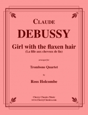 亜麻色の髪の乙女（クロード・ドビュッシー）（トロンボーン四重奏）【Girl with the flaxen hair】