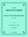 地獄の精霊の合唱（クラウディオ・モンテヴェルディ）（トロンボーン八重奏）【Chorus of the Infernal Spirits】
