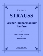 ウィーン・フィルハーモニック・ファンファーレ (リヒャルト・シュトラウス)（トロンボーン八重奏）【Wiener Philharmoniker Fanfare】