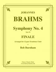フィナーレ「交響曲第4番」より  (ヨハネス・ブラームス)（トロンボーン十二重奏）【Symphony No. 4 Finale】