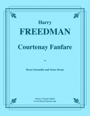 コートネイ・ファンファーレ（ハリー・フリードマン）（金管十一重奏+打楽器）【Courtenay Fanfare】