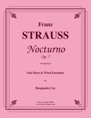 ノクターン・Op.7（フランツ・ヨーゼフ・シュトラウス）（ホルン・フィーチャー）【Nocturno, Op. 7】