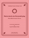 いばらの森のマリア（トロンボーン八重奏）【Maria durch ein Downwald ging】