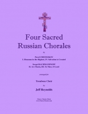 4つのロシアのコラール（トロンボーン五重奏）【Four Sacred Russian Chorales】
