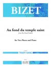 聖なる神殿の奥深く 「真珠採り」より（ジョルジュ・ビゼー）  (フルートニ重奏+ピアノ)【Au fond du temple saint from The Pearl Fishers】