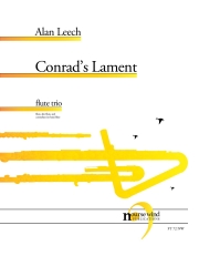 コンラッドの嘆き（アラン・リーチ）  (フルート三重奏)【Conrad's Lament】