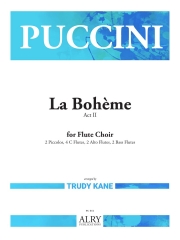 「ラ・ボエーム」第2幕 (ジャコモ・プッチーニ)  (フルート十重奏)【Act II from La Boheme】