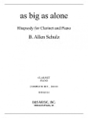 as big as alone (アレン・シュルツ)（クラリネット+ピアノ）