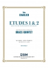 エチュード・No.1＆2（テオ・シャルリエ）（金管五重奏）【Etudes No. 1 & 2 from 36 Etudes】