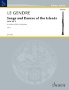 島々の歌と踊り・組曲第2番 (ドミニク・ル・ジャンドル)（クラリネット+ピアノ）【Songs and Dances of the Islands, Suite No. 2】