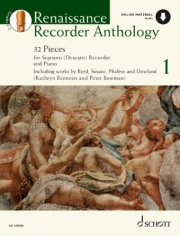 ルネサンス・リコーダー・アンソロジー・Vol.1  (ソプラノリコーダー+ピアノ)【Renaissance Recorder Anthology – Volume 1】