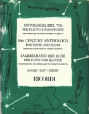 18世紀の作品集（フルート+ピアノ）【Eighteenth-Century Anthology】