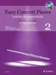 やさしい演奏会用小品・Vol.2（フルート+ピアノ）【Easy Concert Pieces, Volume 2】