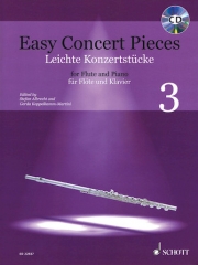 やさしい演奏会用小品・Vol.3（フルート+ピアノ）【Easy Concert Pieces, Volume 3】