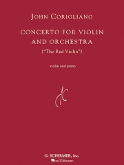 協奏曲  (ジョン・コリリアーノ) （ヴァイオリン+ピアノ）【Concerto for Violin and Orchestra (“The Red Violin”)】