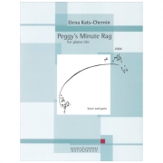 ペギーのミニッツ・ラグ（エレーナ・カッツ・チェルニン）（弦楽二重奏+ピアノ）【Peggy's Minute Rag】