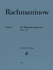 6つの楽興の時・Op.16（セルゲイ・ラフマニノフ）（ピアノ）【Six Moments Musicaux Op. 16】