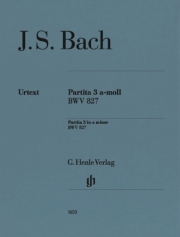 パルティータ・No.3・イ短調・BWV 827 （バッハ）（ピアノ）【Partita No. 3 in A Minor BWV 827】
