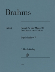 ヴァイオリン・ソナタ・No.1・ト長調・Op.78（ヨハネス・ブラームス）（ヴァイオリン+ピアノ）【Violin Sonata No. 1 G Major, Op. 78】