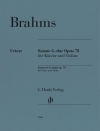 ヴァイオリン・ソナタ・No.1・ト長調・Op.78（ヨハネス・ブラームス）（ヴァイオリン+ピアノ）【Violin Sonata No. 1 G Major, Op. 78】