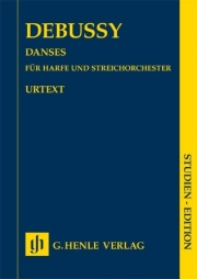 ダンス（クロード・ドビュッシー）（スタディスコア）【Danses for Harp and String Orchestra】