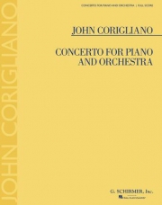 協奏曲  (ジョン・コリリアーノ)（スコアのみ）【Concerto for Piano and Orchestra】