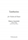 タンブリーノ（マルコ・アンツォレッティ）（ヴァイオリン+ピアノ）【Tamburino】