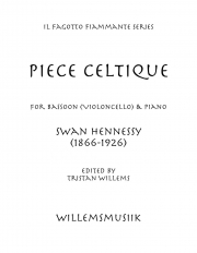 ケルトの小品・Op.74（スワン・ヘネシー）（バスーン+ピアノ）【Piece Celtique, Opus 74】