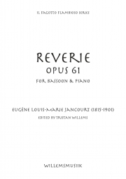 夢・Op.61（オイゲン・ジャンクール）（バスーン+ピアノ）【Reverie, Opus 61】
