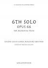 ソロ第6番・Op.66（オイゲン・ジャンクール）（バスーン+ピアノ）【6th Solo, Opus 66】