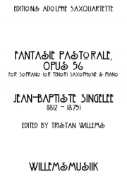 田園幻想曲・Op.56（ジャン＝バティスト・サンジュレー）（テナーサックス+ピアノ）【Fantasie Pastorale, Opus 56】