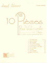 プリアスカ（ジョゼフ・ストリマー）（チェロ+ピアノ）【Pliaska (from 10 Pièces faciles)】