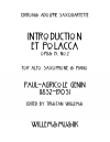 イントロダクション & ポロネーズ・Op.15・No.2（ポール・アグリコール・ジュナン）（アルトサックス+ピアノ）【Introduction et Polacca, Opus 15, No. 2】