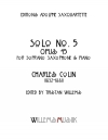 ソロ・No.5（チャールズ・コラン）（アルトサックス+ピアノ）【Solo, No. 5】