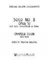 ソロ・No.8（チャールズ・コラン）（ソプラノサックス+ピアノ）【Solo, No. 8】