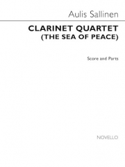 クラリネット四重奏曲（アウリス・サッリネン）（クラリネット+弦楽三重奏）【Clarinet Quartet (The Sea of Peace)】
