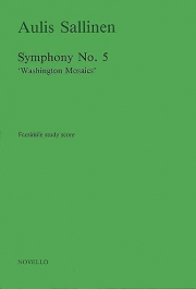 交響曲第5番「ワシントン・モザイク」（アウリス・サッリネン）（スタディスコア）【Symphony No.5 'Washington Mosaics'】
