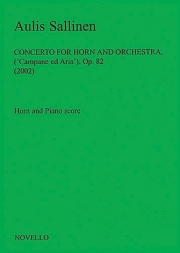 ホルン協奏曲（アウリス・サッリネン）（ホルン+ピアノ）【Horn Concerto】