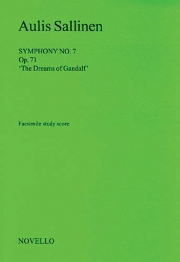 交響曲第7番・Op.71「ガンダルフの夢」（アウリス・サッリネン）（スタディスコア）【Symphony No. 7, Op. 71 “The Dreams of Gandalf”】