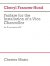 Fanfare for the Installation of a Vice Chancellor(シェリル・フランシス＝ホード)   (トランペット三重奏)
