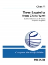 中国の西部から３つのバガテル (陳 怡)（クラリネット二重奏）【Three Bagatelles from China West】