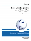 中国の西部から３つのデュオ・バガテル (陳 怡)（クラリネット二重奏）【Three Duo-Bagatelles from China West】