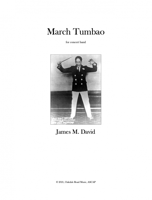 マーチ・トゥンバオ（ジェイムズ・デヴィッド）（スコアのみ）【March Tumbao】