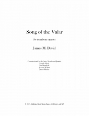 ヴァラの歌（ジェイムズ・デヴィッド）（トロンボーン四重奏）【Song Of The Valar】
