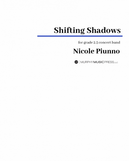シフティング・シャドウ（ニコル・パイウノ）（スコアのみ）【Shifting Shadows】