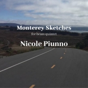 モントレー・スケッチ（ニコル・パイウノ）（金管五重奏）【Monterey Sketches】