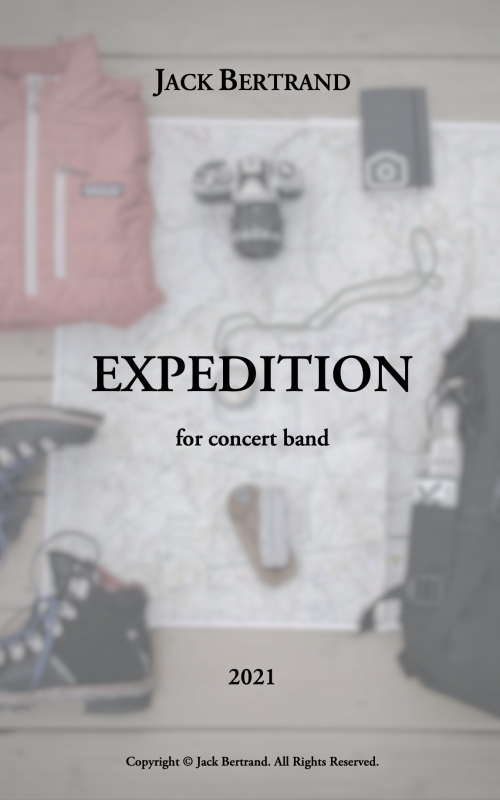 エクスペディション（ジャック・ベルトラン）（スコアのみ）【Expedition】